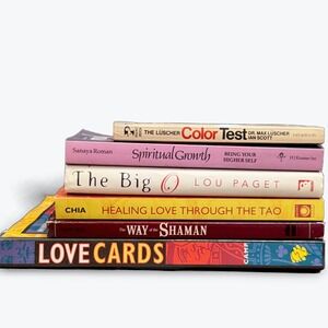 Spiritual Metaphysical‎ Book Lot of 6 Tao Shaman Astrology Self Help Love Growth